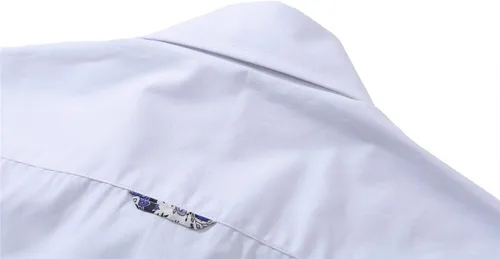 Vista 6 de Jandukar Short Sleeve Dress Shirts for Men Collard Button Up Shirts