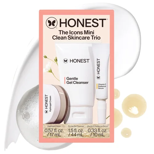 Vista 15 de Honest Beauty Mini crema de hidrogel con ácido hialurónico Crema de agua ligera e hidratante Suave para pieles sensibles, sin fragancia, vegana