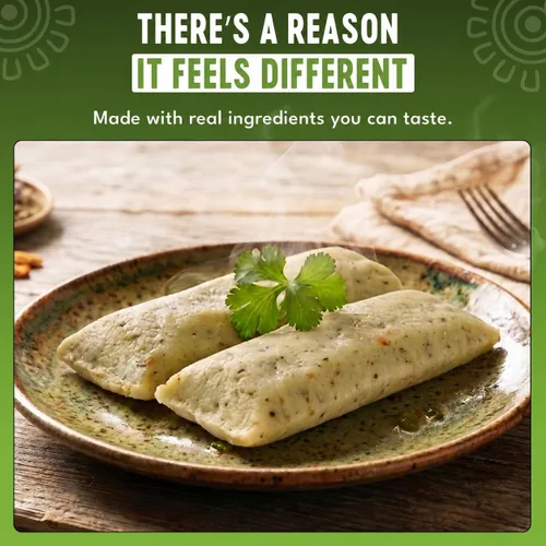 Vista 6 de San Miguel - Tamales de salsa verde para microondas, sebo de res, 0.35 oz