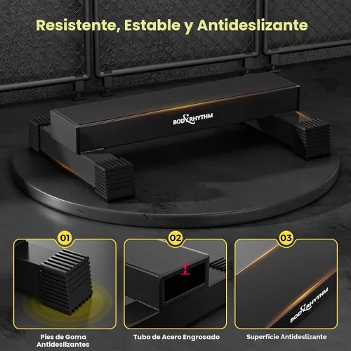 Vista 4 de Barra de elevación de pantorrillas mejorada para entrenamientos de gimnasio en casa, máquina de elevación de pantorrillas de pie para estiramiento