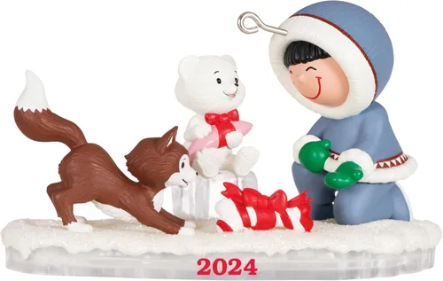 Vista 10 de Hallmark Keepsake Adorno de Navidad (Frosty Friends 2026)