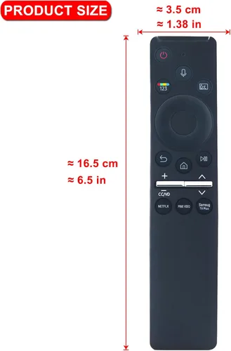 Vista 3 de BN59-01329A Reemplazo remoto por voz para Samsung TV UN43TU8000F UN50TU8000F UN55TU8000F UN55TU8200F UN55TU850DF UN65TU8000F UN65TU8200F UN65TU850DF