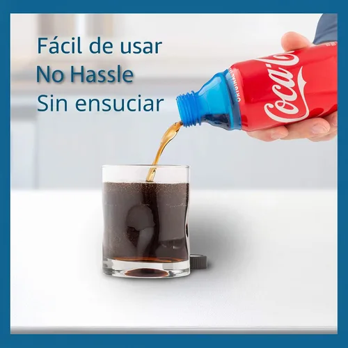 Vista 3 de Tapas reutilizables para latas de refresco - A prueba de derrames, cubiertas con cierre hermético para frescura y protección, juego de 6 tapas Multi