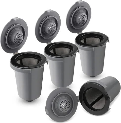 Vista 9 de Vaso de filtro reutilizable para Cuisinart, gris (paquete de 1)