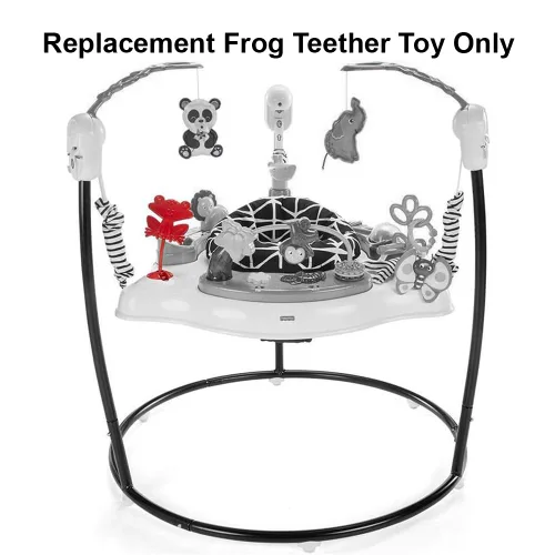 Vista 4 de Pieza de repuesto para Fisher-Price Animal Wonders Jumperoo Baby Activity - FWY41 ~ Juguete de repuesto para mordedor de rana