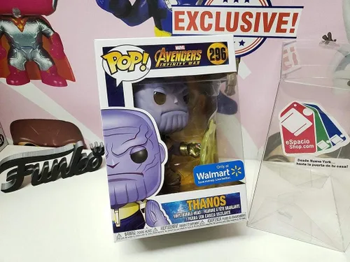 Vista 3 de Funko Pop Avengers Infinity War Thanos Vinilo Bobblehead Variant Figura 296