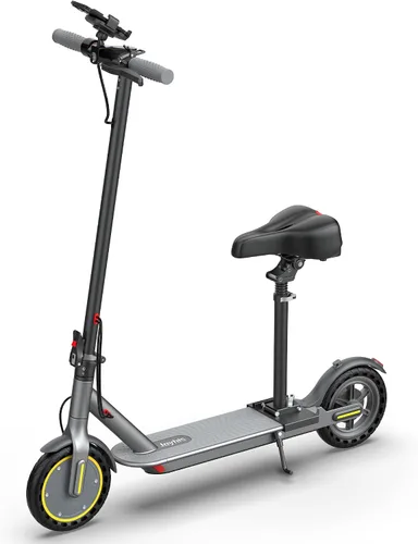 Vista 11 de Joyhis Electric Scooter for Adults with Seat, 15-21 Miles Range Scooters, 19Mph Escooter, 8.5"/10" Folding Scooters with APP Control, 350W/500W