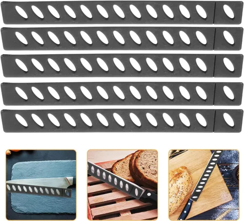 Vista 2 de EXCEART Protectores de cuchillos, protectores de cuchillas, cubiertas de plástico para cortadores de cocina, fundas de protección de cuchillas