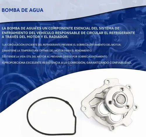 Vista 5 de Kit de bomba de agua con correa dentada para Chevrolet Cruze 2012-2014, 2012-2013 para Chevrolet Sonic, 2009-2011 para Aveo, para Aveo5, 2009-2010