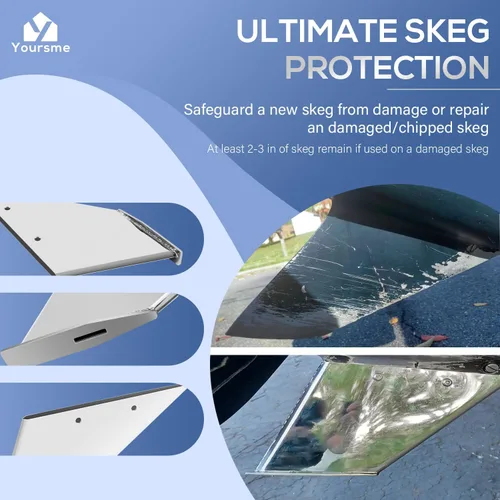 Vista 3 de 27031 - Kit de protector de skeg Guard de acero inoxidable de grado marino para Mercury Mercruiser Alpha I Generation II 1991-2023