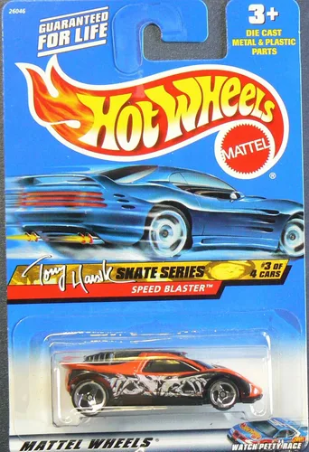 Vista 2 de Hot Wheels Speed Blaster 2000 Tony Hawk Skate Series #3 Coleccionista #043 Escala 1:64
