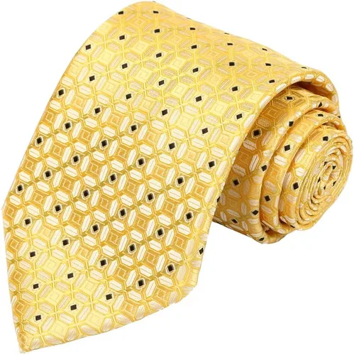 Vista 41 de KissTies Mens Checkered Tie Set Solid Color Festive Necktie + Pocket Square