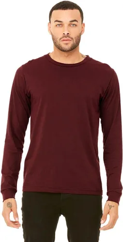 Vista 54 de Canvas Filmore 3501 - Camiseta de 4.2 onzas para hombre manga larga (1) Ceniza + (1) Jaspeado atlético