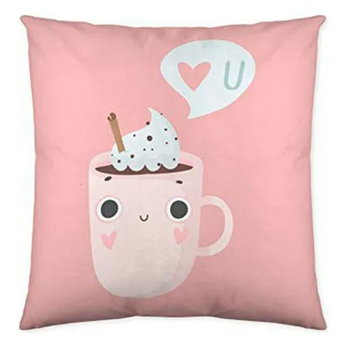 Vista 2 de Funda de cojín Costura Funny Cups (50 x 50 cm)