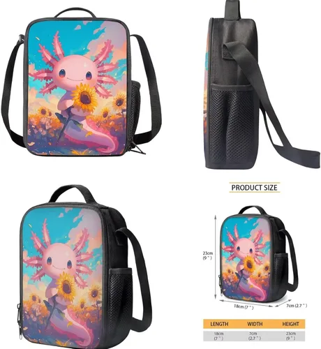 Vista 203 de FOR U DESIGNS Fuego baloncesto impreso niños escuela mochilas viaje mochila libro bolsa