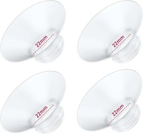Vista 15 de 4 piezas de inserción de brida de 13 mm compatible con Momcozy M5/M6/M9/S12 Pro/V1 Pro/V1 Pro extractor de leche, apto