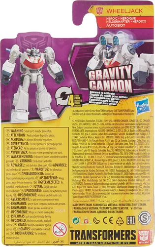 Vista 2 de Transformers Cyberverse Adventures Action Attackers Gravity Cannon WHEELJACK