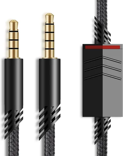 Vista 7 de Cable de repuesto para Astro A40TR con función de silencio en línea, cable de audio para juegos con función de silencio compatible con auriculares