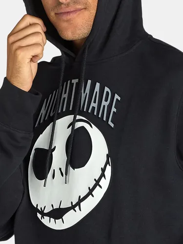 Vista 5 de Disney The Nightmare Before Christmas NBC - Sudadera con capucha para hombre (talla M)