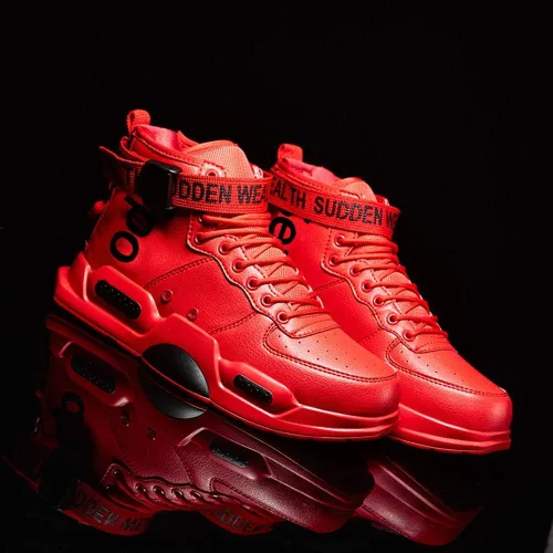 Vista 4 de XIDISO - Zapatillas deportivas deportivas para hombre y mujer alta y baja deportivas deportivas informales para hombre