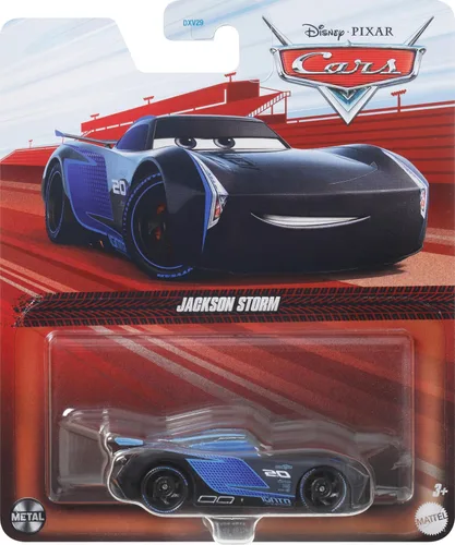 Vista 6 de Disney Pixar Cars 3 Jackson Storm Vehículo de fundición
