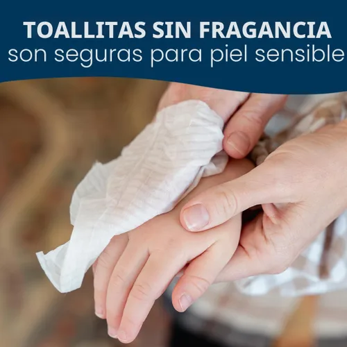 Vista 3 de Cottonelle Toallitas húmedas desechables sin fragancia, toallitas húmedas para adultos, 2 paquetes con tapa abatible, 42 toallitas por paquete