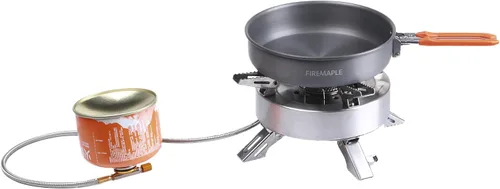Vista 5 de Fire-Maple Estufa de camping Saturn con alta eficiencia de 4400 W