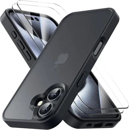 Vista 73 de Yriklso 3 en 1 Funda Magnética Fuerte para iPhone Air, 1X Protector de Pantalla + 1X Protector de Lente de Cámara, Cubierta Protectora a Prueba