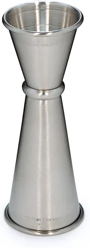 Vista 2 de Cocktail Kingdom® Jigger de estilo japonés de 1 onza/2 oz chapado en cobre