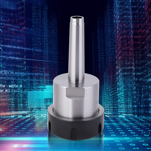 Vista 2 de ER40 M10 Collet Chuck Holder Morse Taper MT2 Shank Holder para CNC Torno Molino Tallado Máquina