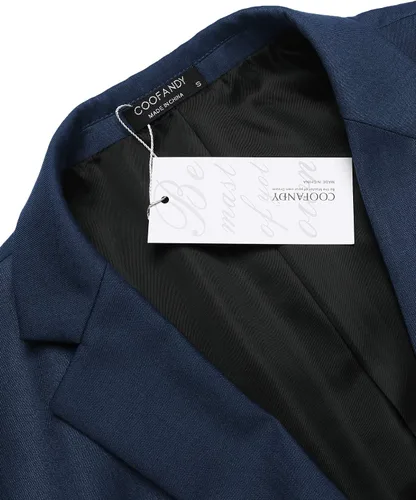 Vista 5 de COOFANDY Men's Casual Sports Coats Dress Blazer Stylish Lightweight Suit Jackets