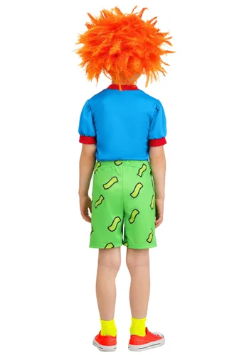 Vista 2 de Disfraz de Chuckie para niño pequeño, Nickelodeon Rugrats Multicolor
