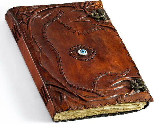 Vista 9 de Libro de hechizos Hocus Pocus, libro de hechizos Hocus Pocus como accesorio, regalos, decoraciones de Halloween, decoración, diario de cuero