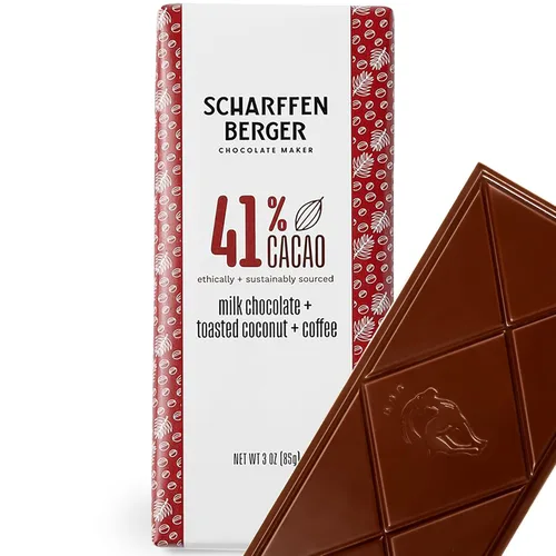 Vista 18 de Scharffen Berger Barra de Chocolate (3 onzas, paquete de 6) – Barra de chocolate negro semidulce, 62% de cacao, sin gluten, barras de chocolate