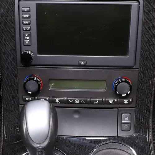 Vista 4 de PIUGILH Cubierta de perilla de ajuste de volumen de aire acondicionado para Corvette C6 2007-2013, accesorios interiores, cubierta de aluminio