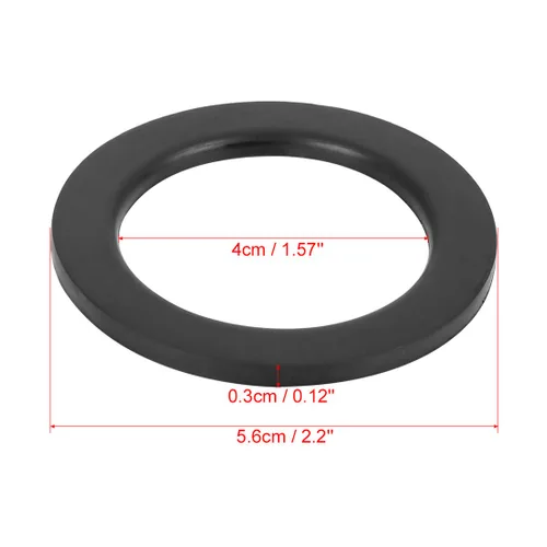 Vista 2 de F FIERCE CYCLE Tapa de tanque de combustible de goma para motor de motocicleta, sello de anillo O, juntas de protector universal circular