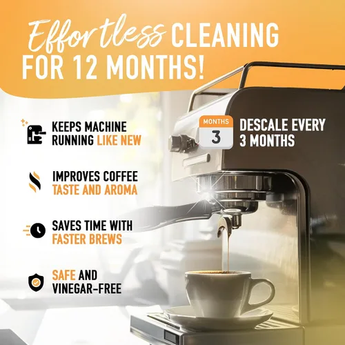Vista 3 de Oh Yuk Paquete de limpiador de tina y descalcificador de cafetera Jetted Elimina el yuk, la espuma de jabón y los aceites de los chorros, limpia