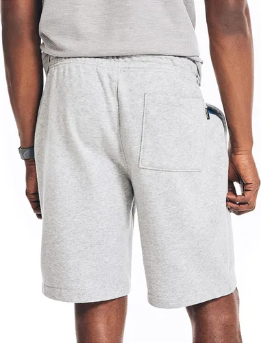 Vista 3 de Nautica Pantalones cortos de vellón de 9 pulgadas hechos de forma sostenible para hombre