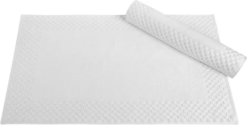 Vista 16 de Classic Turkish Towels CTT - Juego de 2 alfombras de baño 100% algodón, antideslizantes, cómodas y altamente absorbentes, lavables a máquina, 20 x