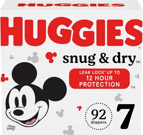 Vista 17 de Pañales Huggies Snug & Dry para bebé