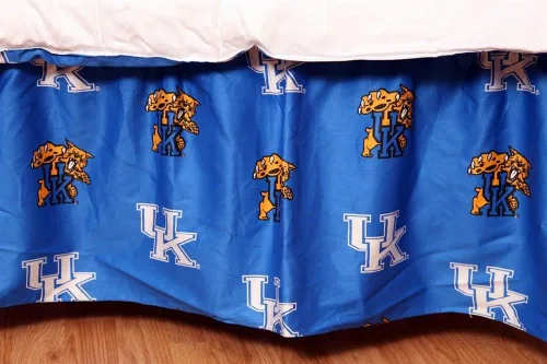 Vista 11 de College Covers Everything Comfy Nebraska Cornhuskers - Falda de cama con volantes, tamaño individual