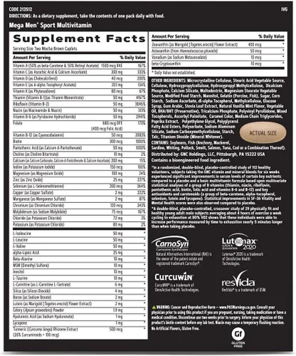 Vista 4 de GNC AMP Programa Vitapak de entrenamiento extremo para hombre, 5 productos en 1, práctico paquete de vitaminas para rendimiento y resistencia