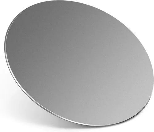 Vista 11 de Alfombrilla de ratón HONKID de aluminio metálico, delgada y dura, alfombrilla de doble cara impermeable con control rápido y preciso para laptop
