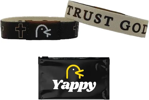 Vista 22 de Yappy Las Pulseras Originales de Versículos Bíblicos, Pulsera de Versículos Bíblicos Diarios para Inspiración Diaria Personalizada Toda la gloria a
