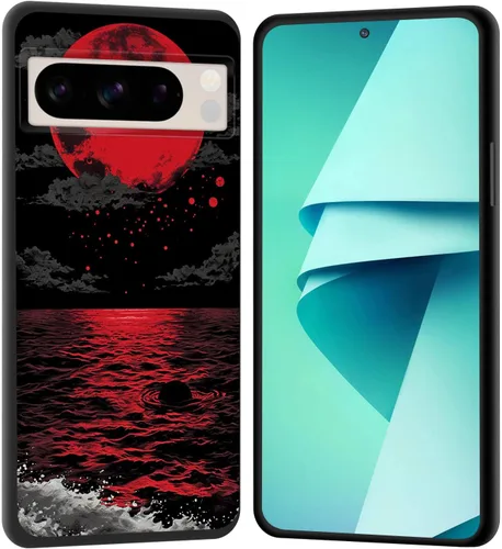 Vista 131 de Funda para Pixel 4 XL, funda de goma de silicona suave a prueba de golpes, funda protectora de cuerpo completo para Google Pixel 4 XL, ciervo