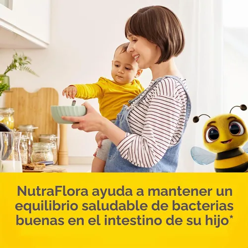 Vista 4 de Zarbee's Jarabe de fibra prebiótica para el cuidado digestivo para niños, 8 onzas líquidas