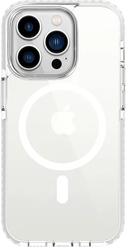 Vista 9 de Prodigee iPhone 14 Pro Max Safetee Flow Night + Mag Multicolor translúcido Prueba de caídas Cubierta de doble capa Compatible con carga NOCHE
