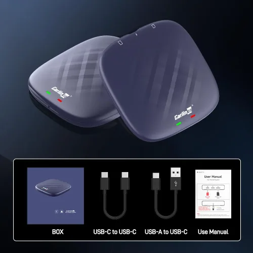 Vista 9 de CarlinKit CarPlay Ai Box Magic Box Android 13.0 Sistema inalámbrico CarPlay Adaptador Android Auto Soporte Netflix YouTube Google GPS+Glonass