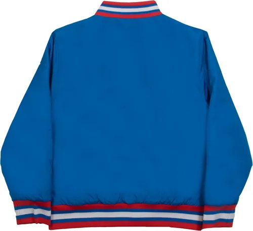 Vista 2 de Nintendo Super Mario Bros - Chaqueta de bombardero para niños, chaqueta universitaria con cremallera para niños y niños pequeños