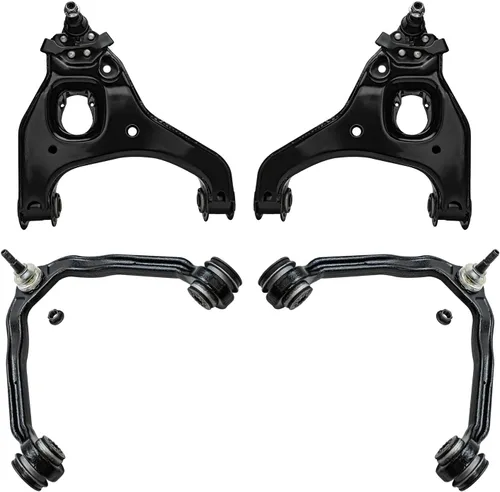 Vista 34 de Detroit Axle - Ejes de eje CV delantero izquierdo y derecho + Reemplazo de juntas esféricas de brazos de control inferiores delanteros para Ford